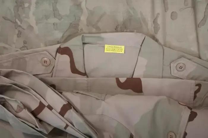 Uniforme combat désert TOM DCU tactique : camouflage plein air entraînement chasse