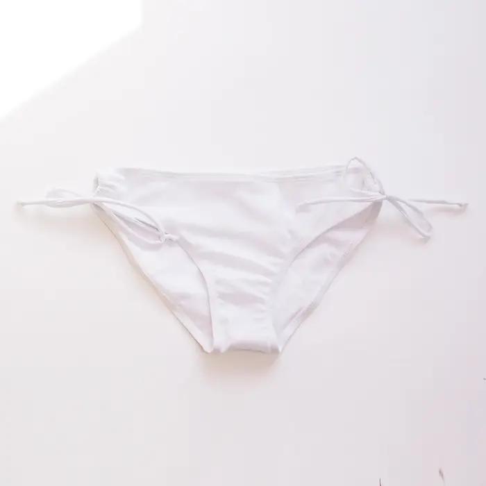 Bas de maillot de bain femme style bandage floral, basique, tanga brésilien, sexy, 2026, 171T