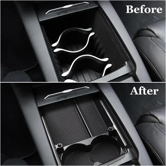 Boîte de rangement pour accoudoir de Console centrale de voiture, organisateur de plateau, tapis ant