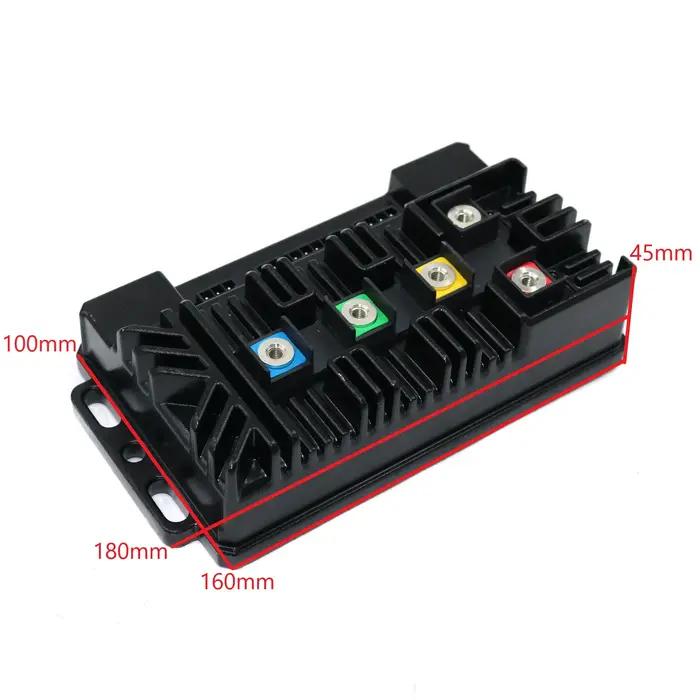 GREENSMALS-Contrôleur de Moteur Électrique à Deux Roues pour Vélo et Moto, 48/60/72V, 2000W, 60A