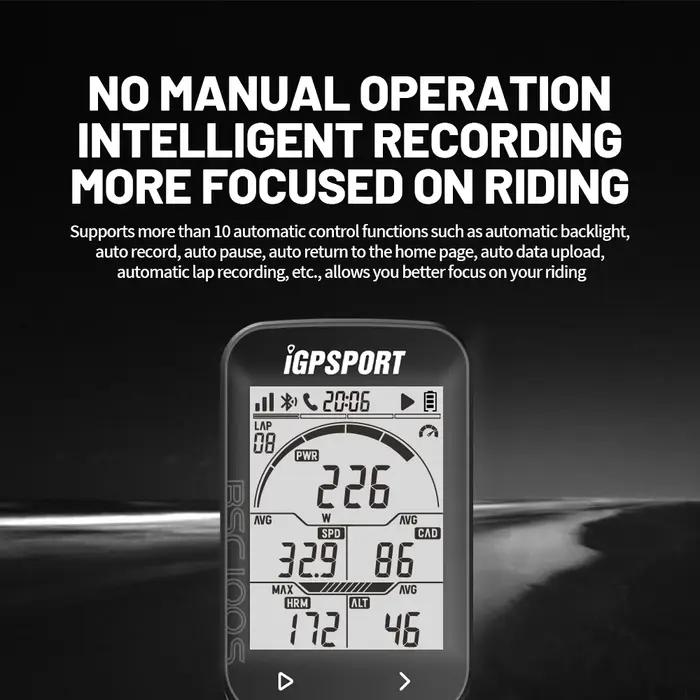 IGPSPORT BSC100S ordinateur IGS ordinateur de vélo BLE ANT 2.6 pouces étanche sans fil vélo chronomè