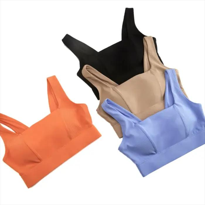 Ensemble de yoga fitness pour femmes composé de soutien-gorge sexy, veste et leggings couleur unie pour activités sportives et loisirs