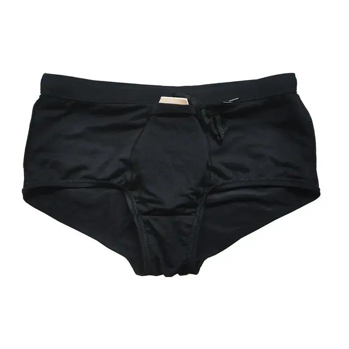 Maillots de bain sexy pour hommes, boxer de bain, slip de bain noir solide, bikini coupe brésilienne