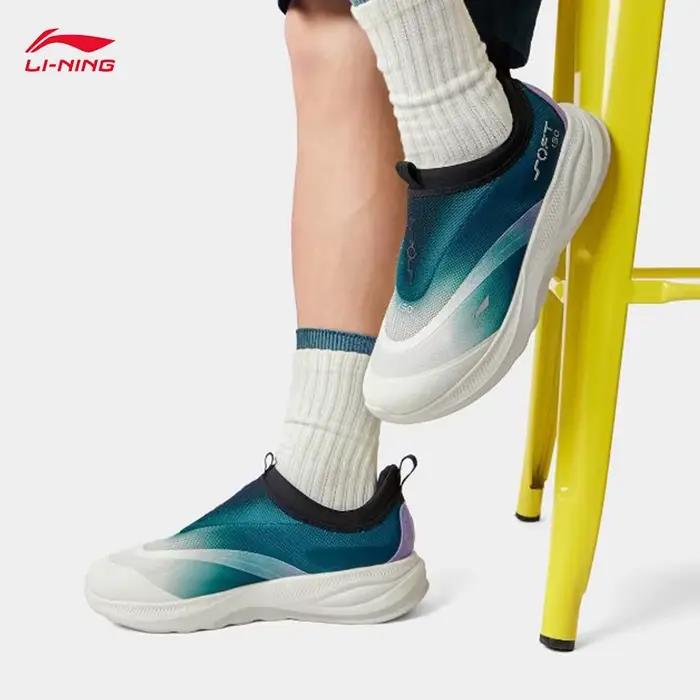 Chaussures marche homme Li-Ning Soft Go 2 - Sans lacets confort talon épais ville portable