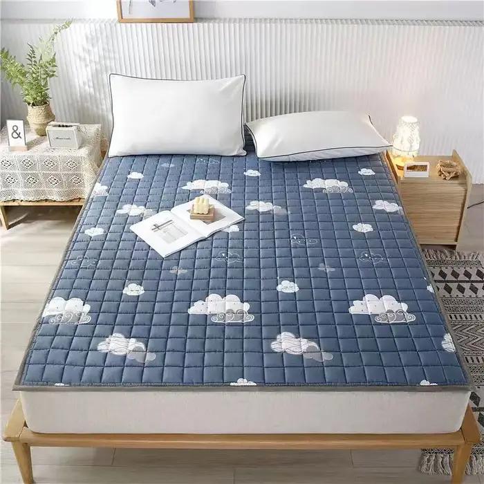 Matelas en coton pliable ultra-doux, tapis anti-tatami respirant, dortoir étudiant, lit simple, doub