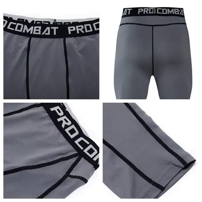 Legging serré de compression à séchage rapide pour homme, pantalon de jogging, bas d'entraînement, d