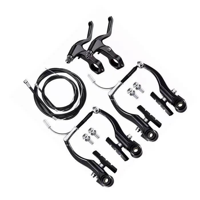 Ensemble de freins avant et arrière en V pour VTT, en alliage d'aluminium, accessoires d'équitation