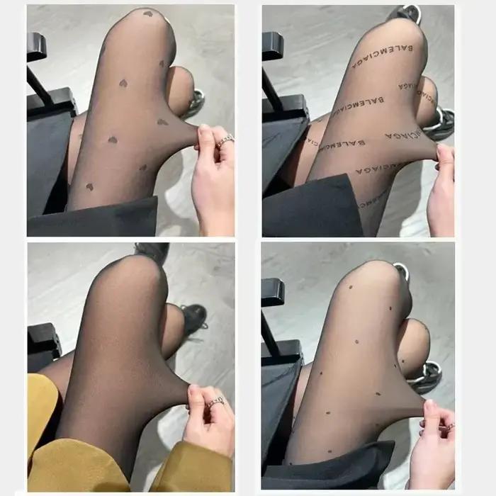 Collants polaires pour femmes, bas imprimés Sexy, Leggings chauds d'hiver, collants thermiques à haute élasticité, effet peau
