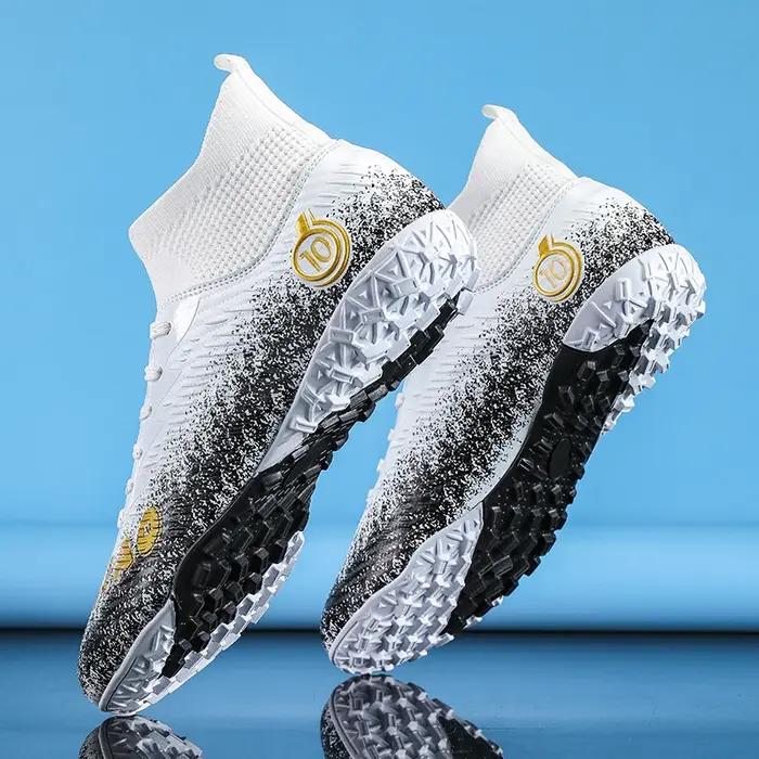 Hommes chaussures de Football enfants bottes de Football femmes crampons de Football professionnel C