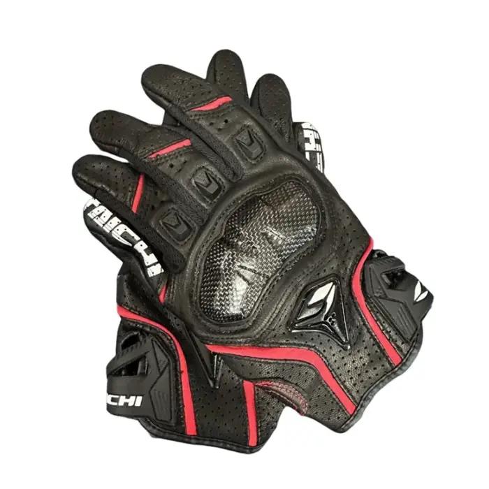 Gants de Moto en cuir véritable pour hommes, gants de course de Motocross RST390 391, printemps-auto