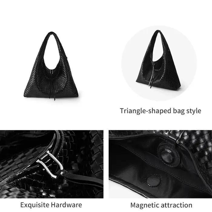 Sac à main pour femme LA FESTIN, nouvelle tendance, sac à bandoulière, sac tissé, grand sac à main,