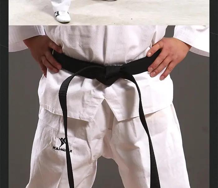 Ceinture de Taekwondo noire TKD, largeur 4cm, entraîneur professionnel, niveau divisa, Arts martiaux