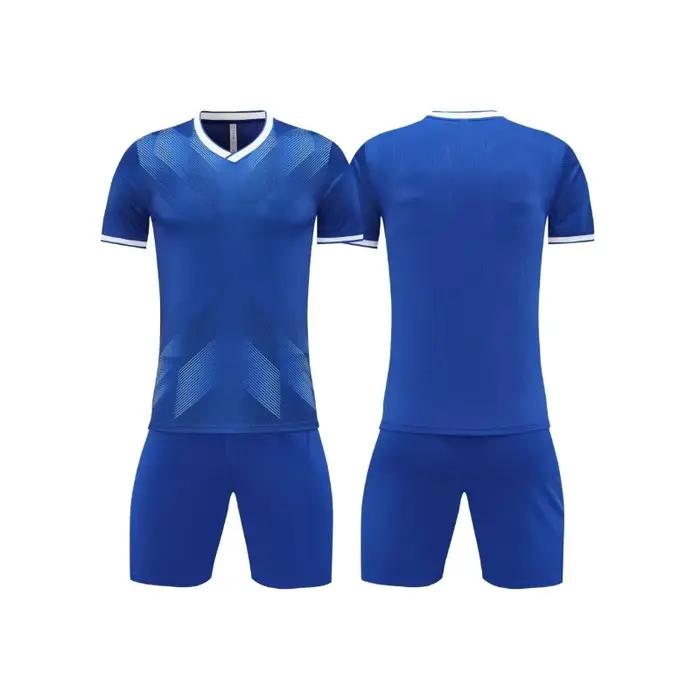 Uniforme football violet jaune personnalisé - Ensemble maillot short entraînement équipe hommes enfants