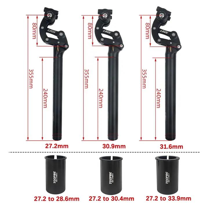 SAFORT-Tige de dégager VTT à suspension à quatre maillons, amortisseur de vélo, tube de dégager pour