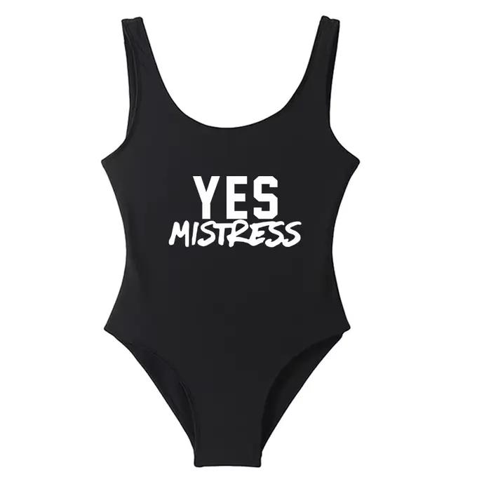 Maillot de bain une pièce dos nu mignon pour femmes - Monokini sexy, badpak trempé drôle