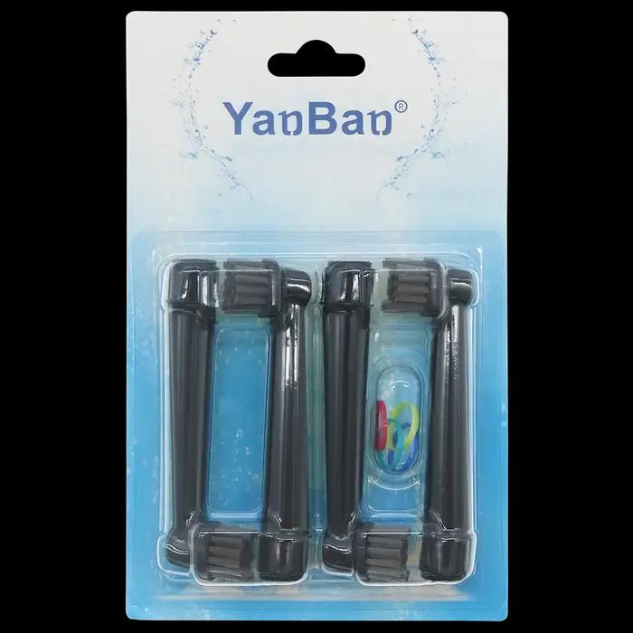 Têtes de brosse à charbon de bambou, 4 à 20 pièces, pour brosse à dents électrique oral-b Advance Po