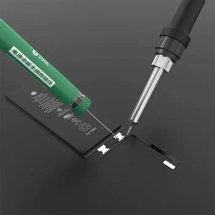 Fil à souder 2UUL SC39 pour batterie de téléphone portable, panneau métallique 0.8mm x 3m, pas besoi