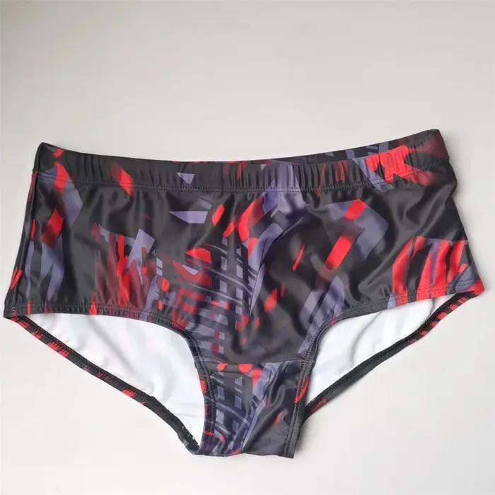 Hommes maillots de bain brésilien coupe traditionnelle maillots de bain bain Bikini Surf Boxer slips
