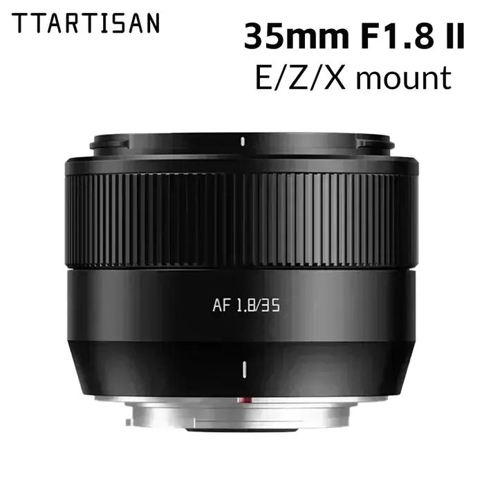 TTArtisan 35mm F1.8 II objectif de mise au point automatique APS-C pour Fuji X Sony E Nikon Z mont c