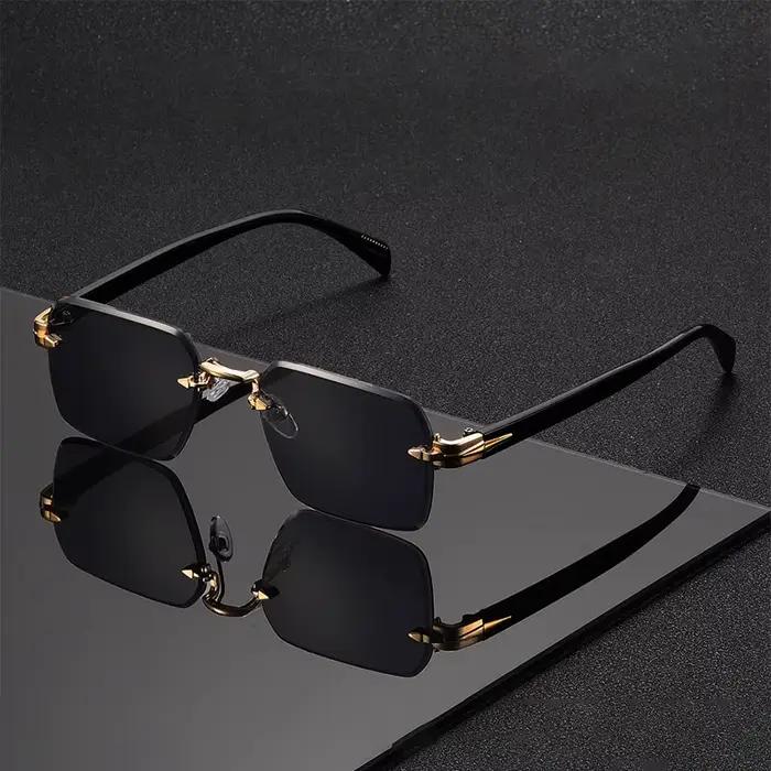 Lunettes de soleil classiques unisexes à la mode, sans cadre, tendance, pour Costume de vacances, me