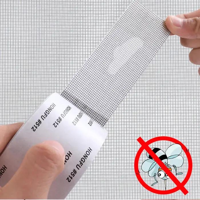 Ruban de réparation d'écran de fenêtre, étanche, Anti-moustique, Patch en maille pour porte, trous c