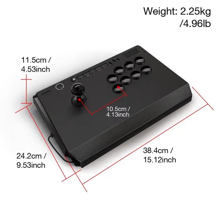 QANBA B1 Titan Arcade bâton Joystick bâton de combat jeu d'arcade Joystick pour PS4/PS5/PC Steam Str