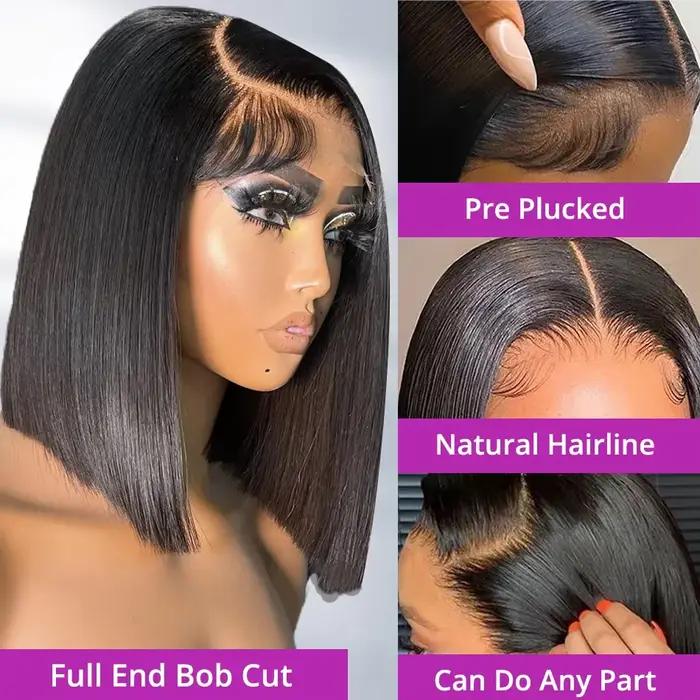 250% de densité 13x4 13x6 HD dentelle avant cheveux humains perruques pour les femmes Perruques brés