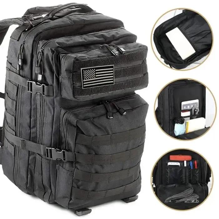 60L armée militaire tactique sac à dos hommes voyage grande capacité sacs à dos hommes étanche Sport