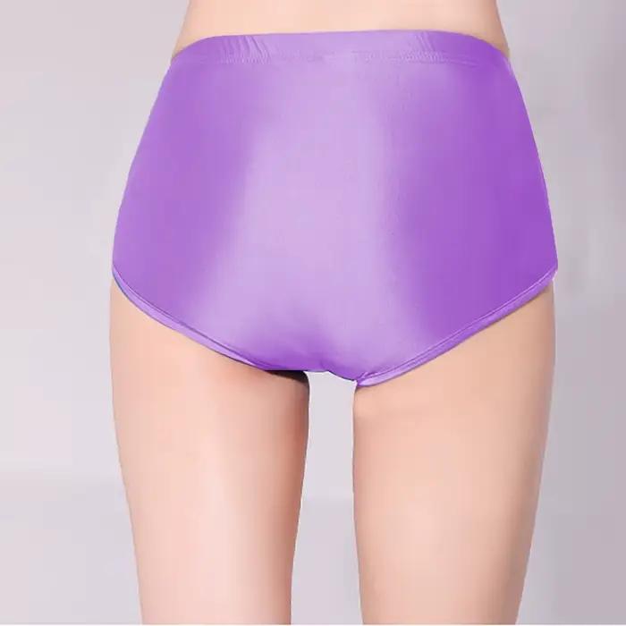 Short japonais satin brillant sans couture - Collant motard femme course entraînement
