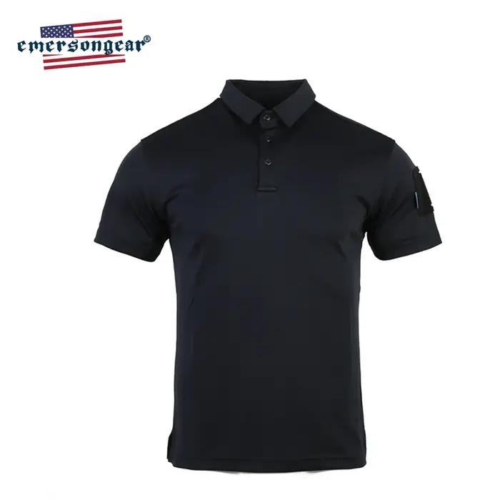 Levez songear-Polo à séchage rapide avec étiquette bleue pour homme, t-shirt de sport décontracté en