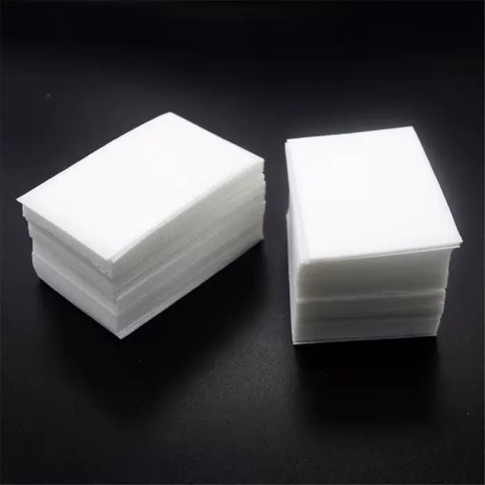 Tampons professionnels 100% coton, 1000/500/200/180/100 pièces, pour lingettes à ongles, non peluche