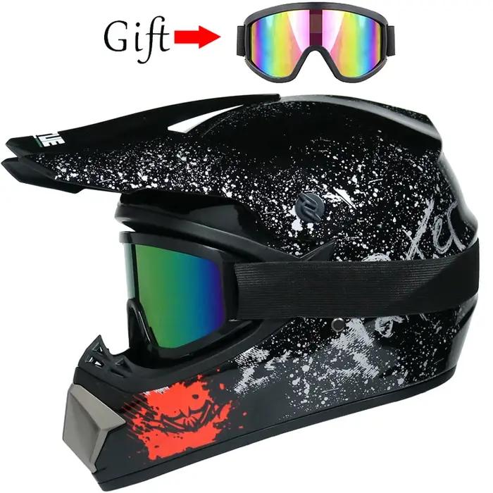 Casque de moto pour enfants, tout-terrain, pour la descente, AM ou DH cross