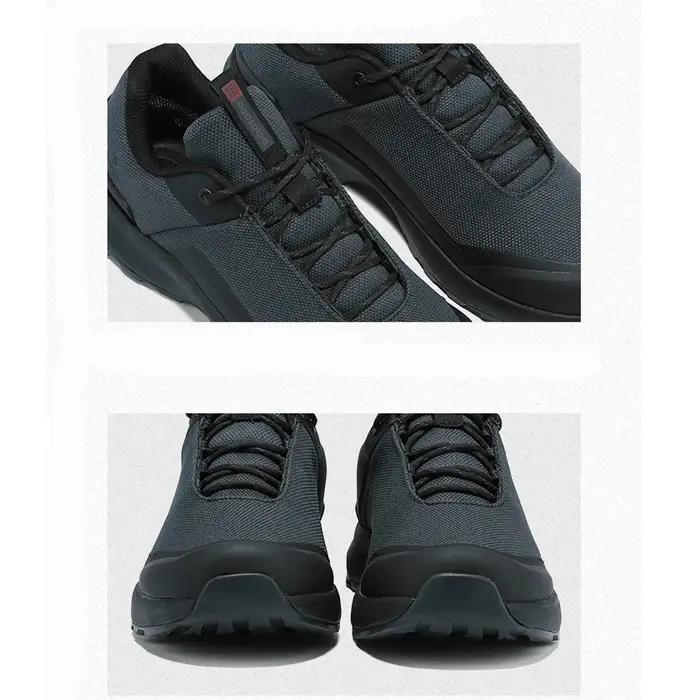 Baasploa – chaussures de randonnée en cuir Litchi pour hommes, baskets de trekking et d'escalade de