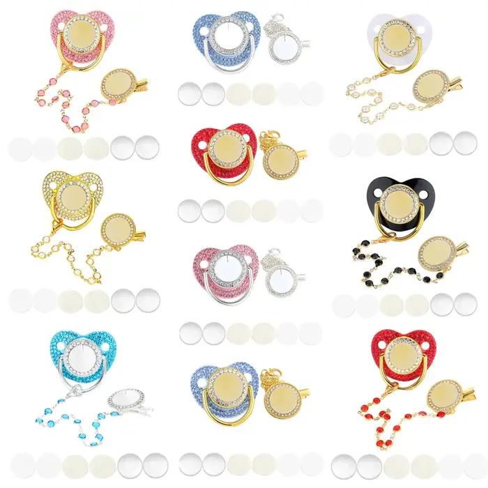 Attache-tétine vierge pour nouveau-né, cadeau de naissance, tétine pour tout-petit, jouet de dentiti