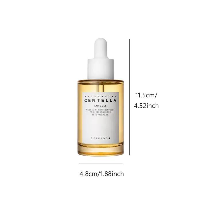 SKIN1004 Ampoule à la Centella de Madagascar 55ml, apaisante et rafraîchissante Lissage des tons r