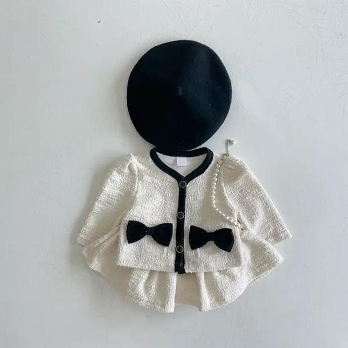 Ensembles d'automne pour bébé, costume polyvalent à la mode pour nouveau-né, petit Style parfumé, vê