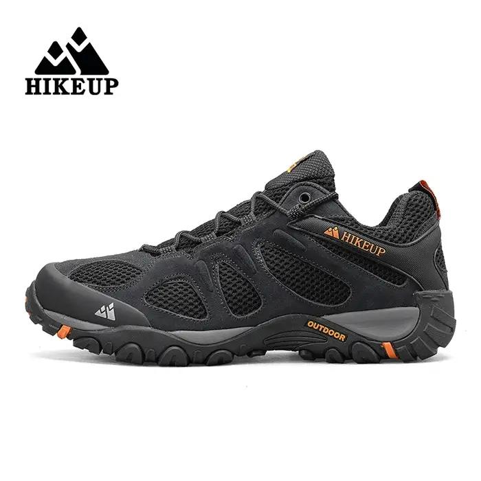 Chaussures randonnée homme HIKEUP antidérapantes - Sneaker montagne usure respirante éclaboussures