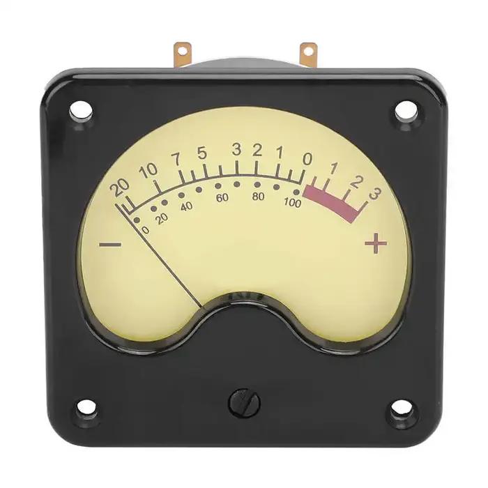 1 pièce – Compteur VU de haute précision, mesureur de niveau dB, amplificateur de puissance, compteu