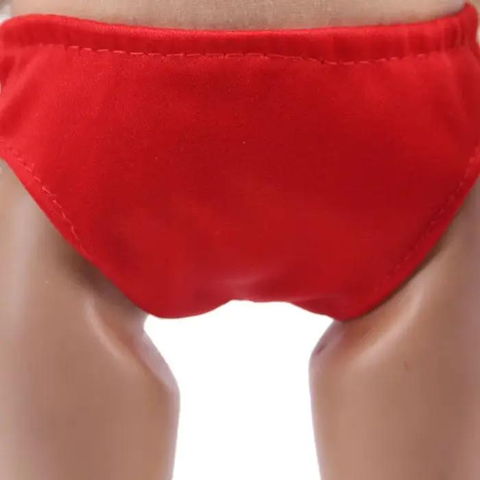 Culottes bon marché de 12 couleurs pour poupées de 43 cm, accessoires de vêtements et jouets pour po