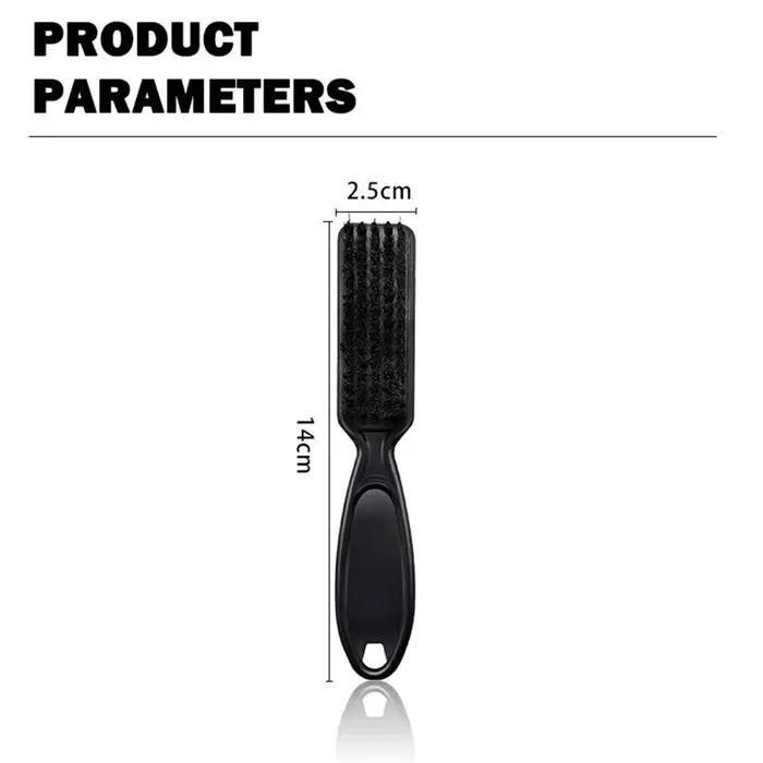 Six couleurs petite barbe style brosse Logo professionnel rasage barbe brosse barbier Vintage huile