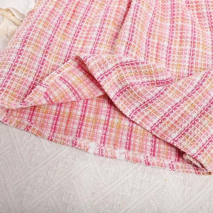 Menoea – robe d'automne pour filles, col rond, carreaux, boutons en dentelle, manches longues, mode