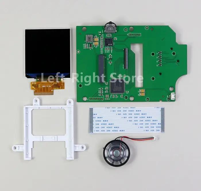 1 jeu d'écran IPS de 2.45 pouces avec pièces de câble ruban pour GB V4 DMG IPS Kits d'écran LCD supp
