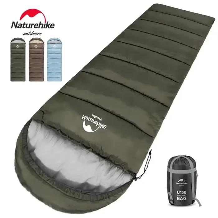 Natureifa-Sac de couchage ultraléger, enveloppe portable compacte, couette en coton, voyage en plein