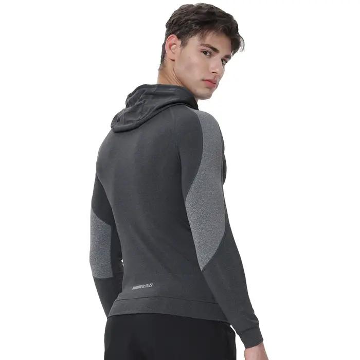 Vestes de sport à capuche pour hommes, fermeture éclair, mince, randonnée, confortable, élastique, s