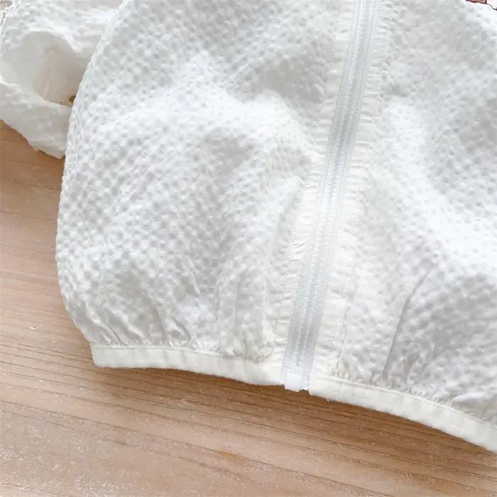 Manteau de Protection Solaire pour Bébé Fille et Garçon, Mignon, Respirant, Climatisé, Vêtements d'A