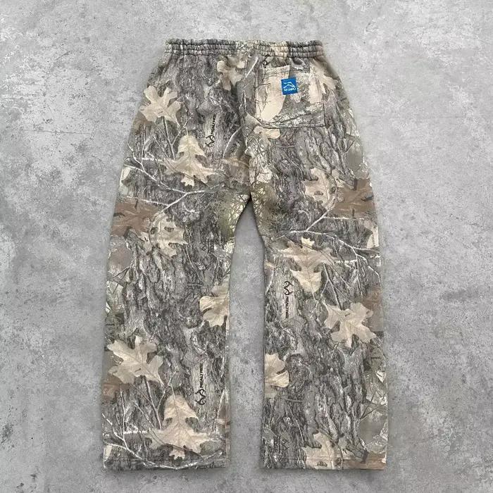 Y2K rétro pantalons de survêtement motif de Camouflage imprimé Streetwear hommes harajuku rue Hip Ho