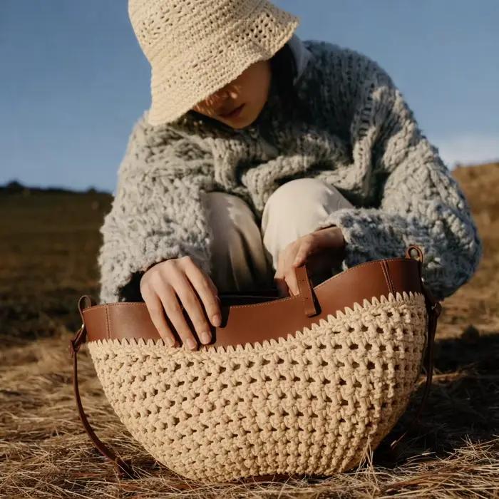 Sacs à langer simples et élégants de couleur unie pour femmes, sac à bandoulière minimaliste, sac de