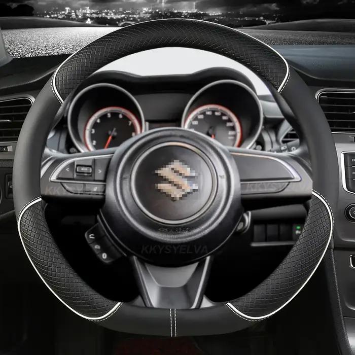 Housse de volant de voiture 38cm 15 ", pour Suzuki Alivio/Ciaz Baleno Celerio Jimny SX4 s-cross Gran