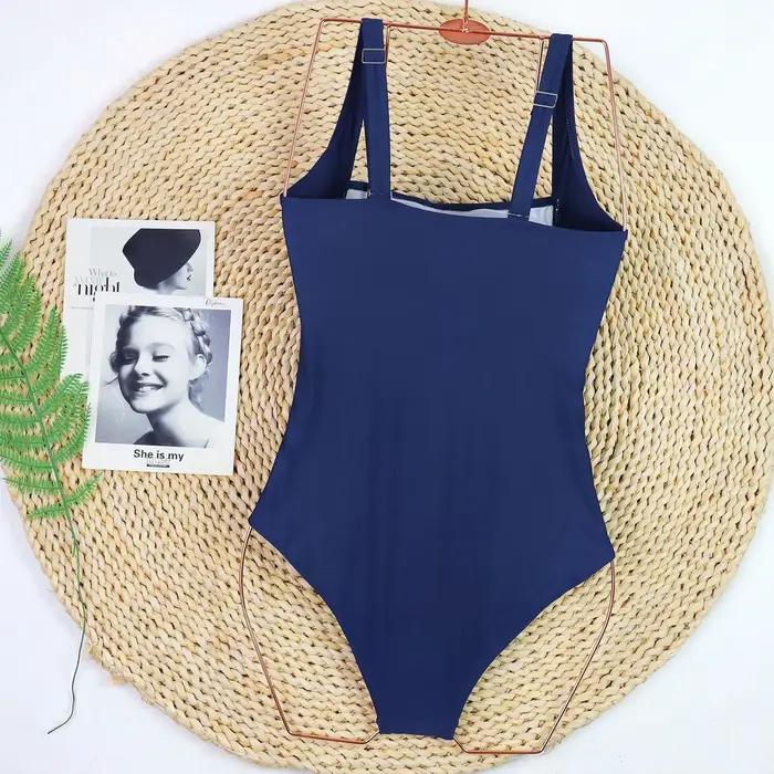 Maillot de bain une pièce push-up sexy grande taille 2024 plage été