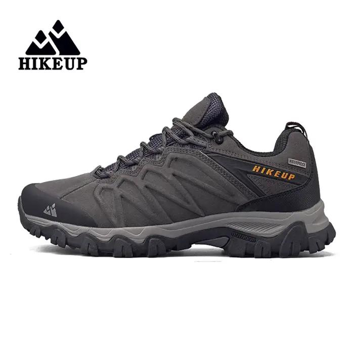 Chaussures de randonnée HIKEUP en cuir pour homme - Durables et polyvalentes en plein air